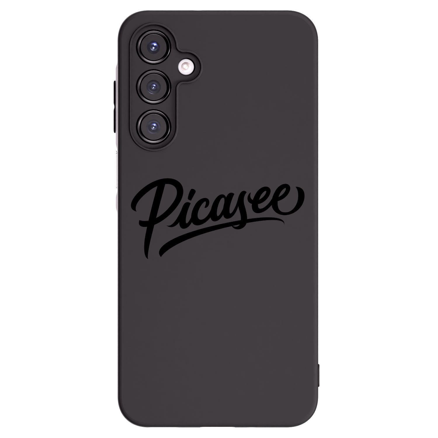 Picasee fekete szilikon tok az alábbi mobiltelefonokra Samsung Galaxy A16 5G - Picasee - old logo - black