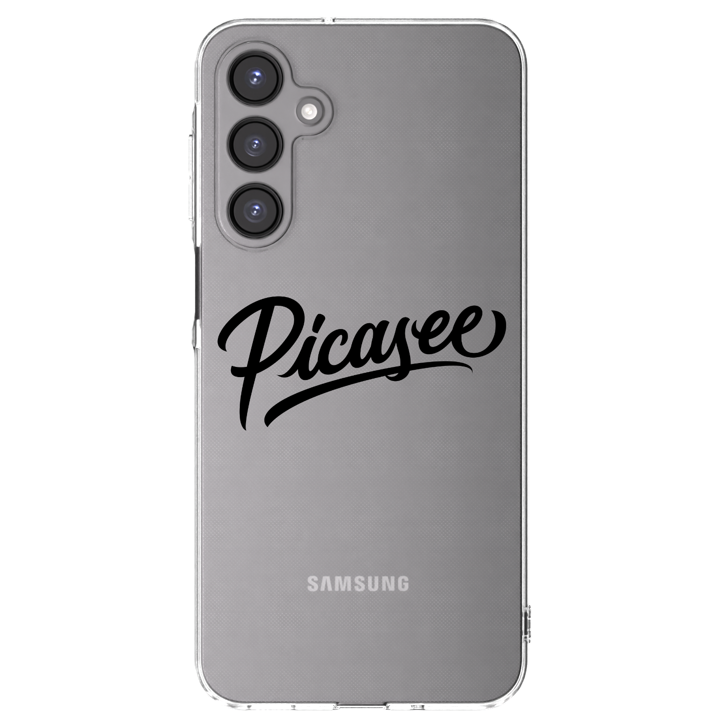 Picasee átlátszó szilikon tok az alábbi mobiltelefonokra Samsung Galaxy A16 5G - Picasee - old logo - black