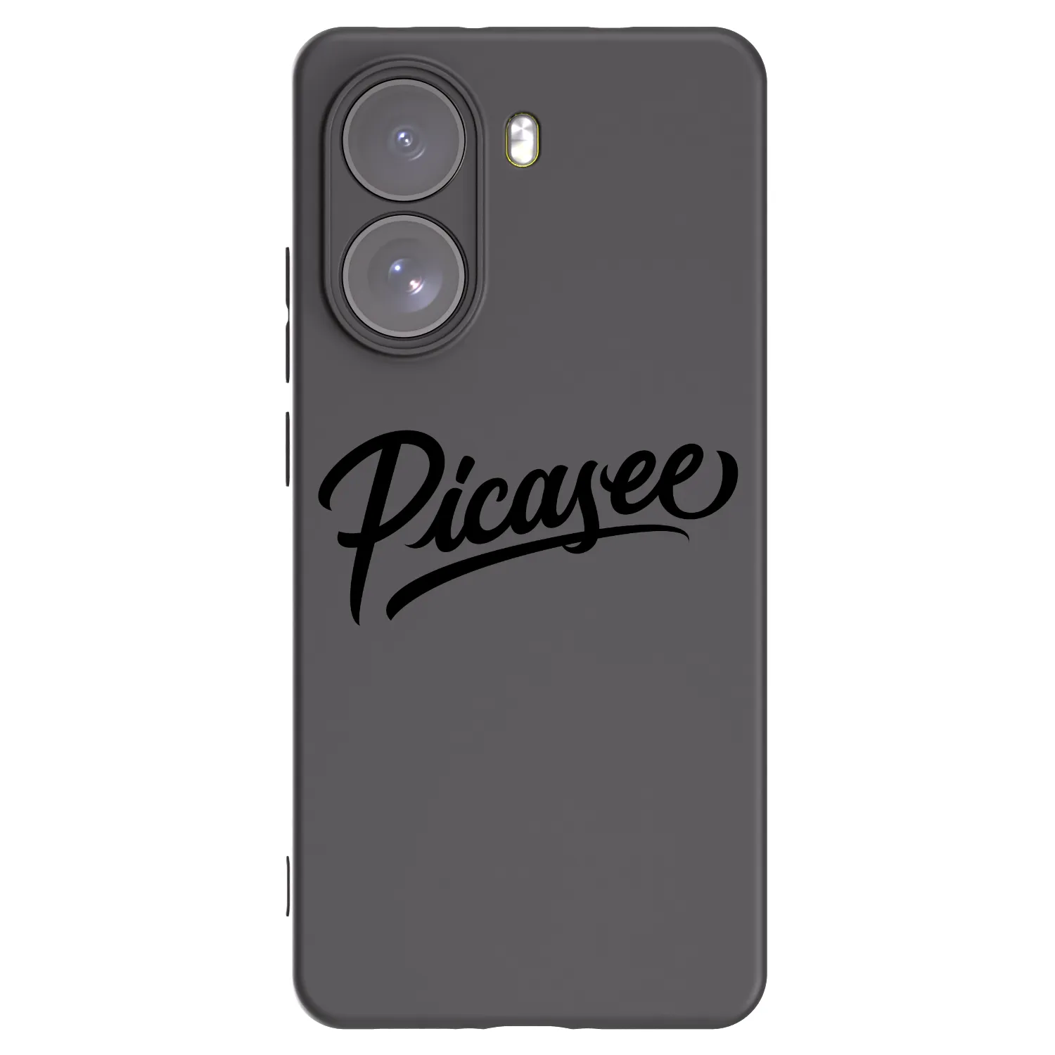 Picasee fekete szilikon tok az alábbi mobiltelefonokra Xiaomi Poco X7 - Picasee - old logo - black
