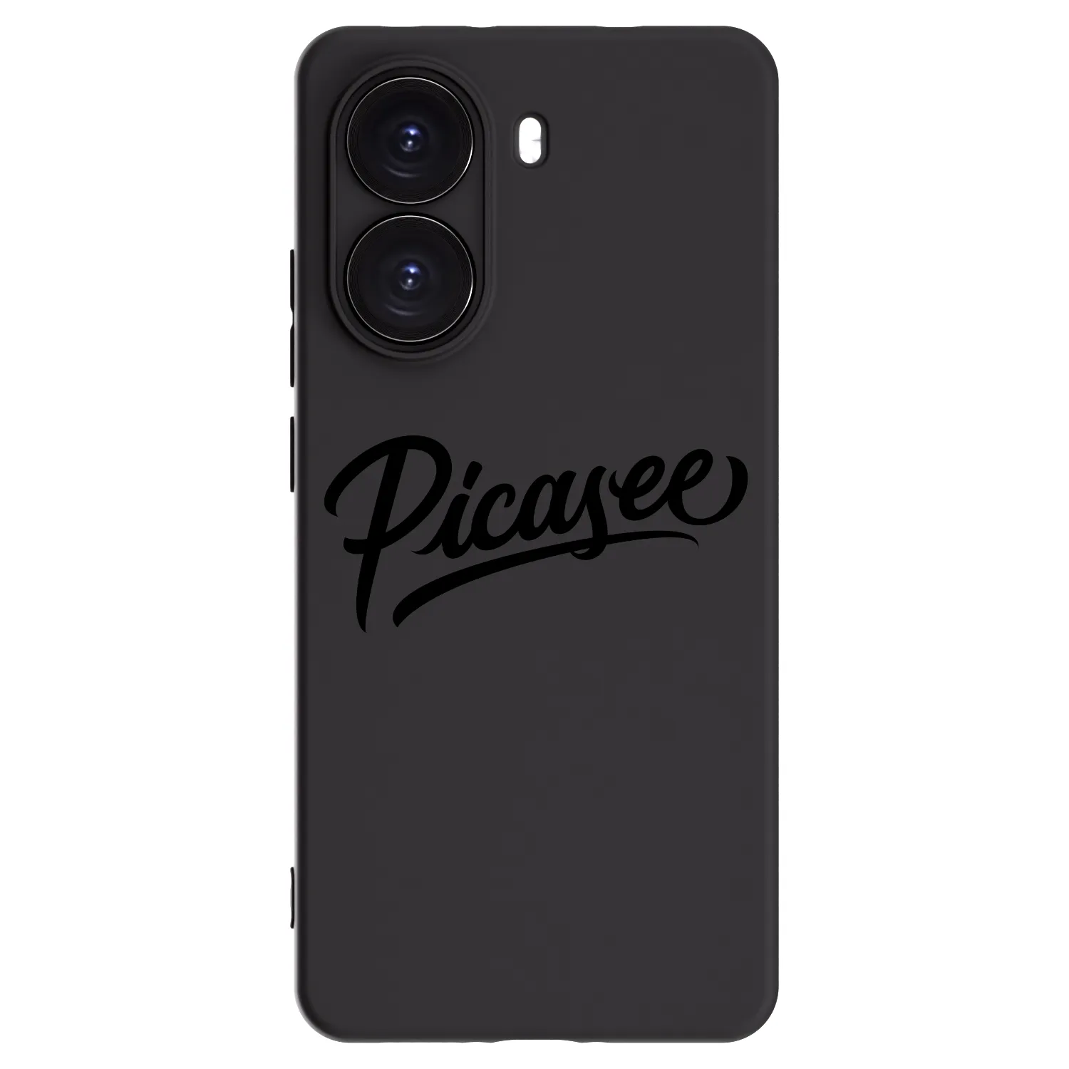 Picasee fekete szilikon tok az alábbi mobiltelefonokra Xiaomi Poco X7 Pro 5G - Picasee - old logo - black