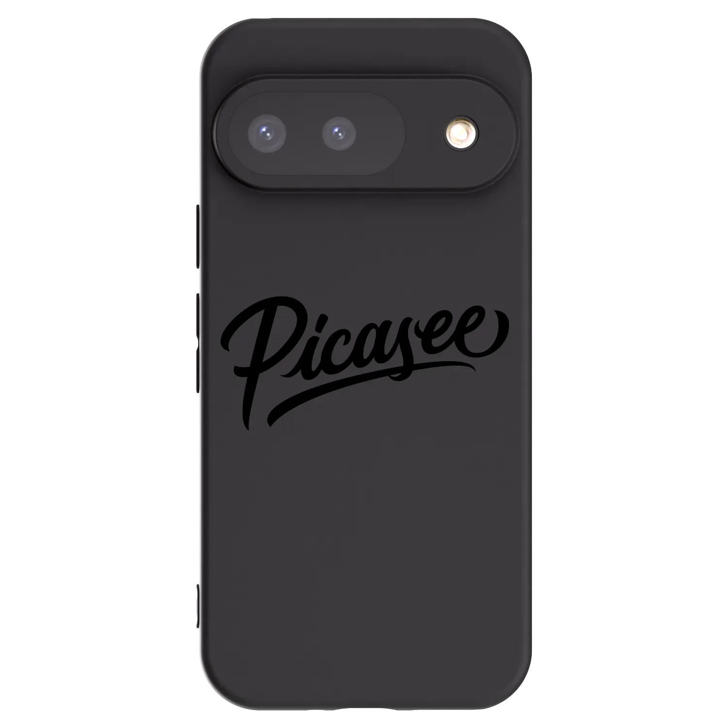 Picasee fekete szilikon tok az alábbi mobiltelefonokra Google Pixel 9 - Picasee - old logo - black