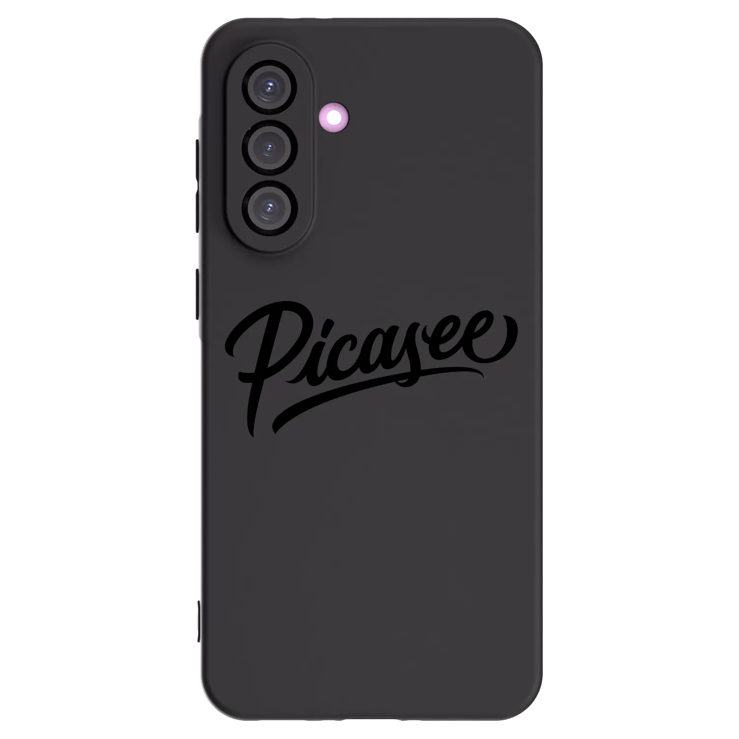 Picasee fekete szilikon tok az alábbi mobiltelefonokra Samsung Galaxy A56 5G A566B - Picasee - old logo - black
