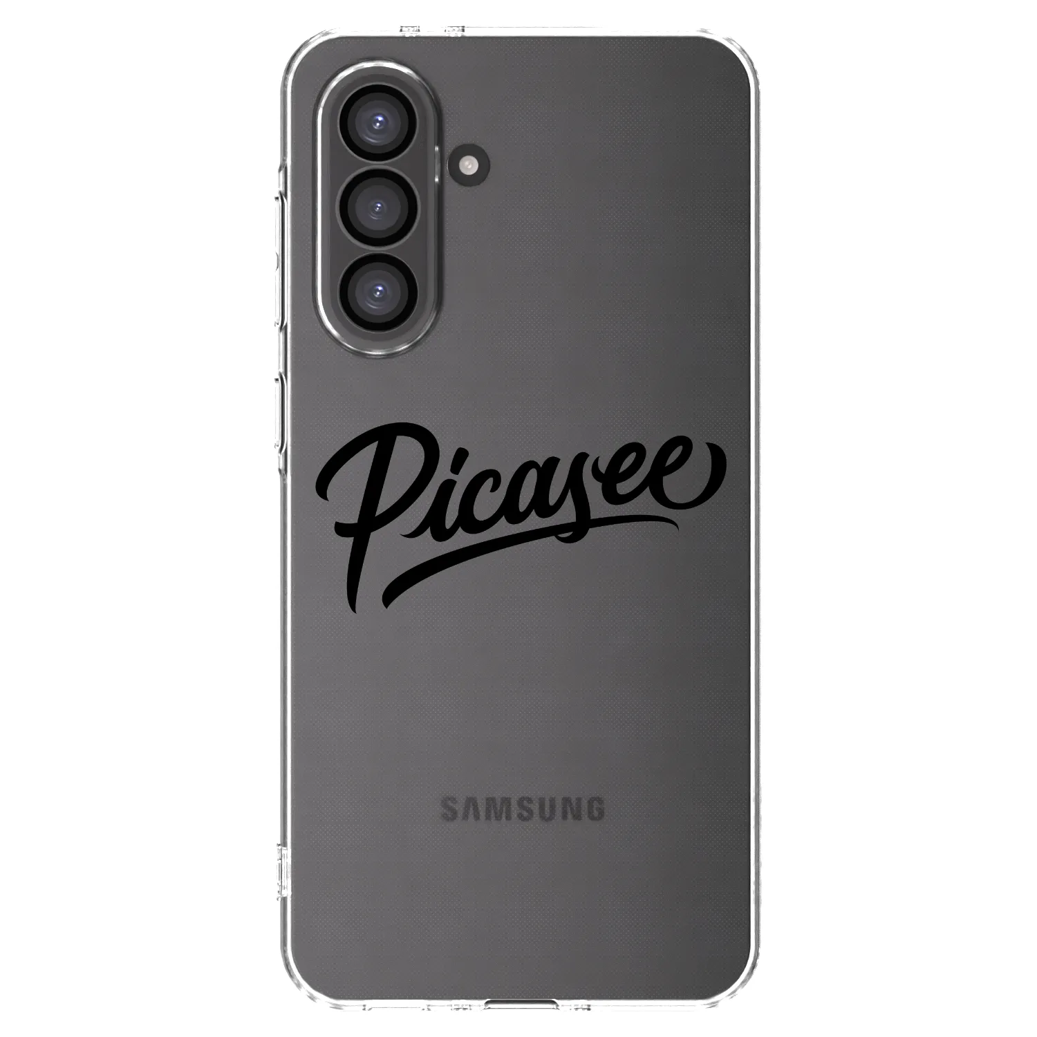 Picasee átlátszó szilikon tok az alábbi mobiltelefonokra Samsung Galaxy A56 5G A566B - Picasee - old logo - black