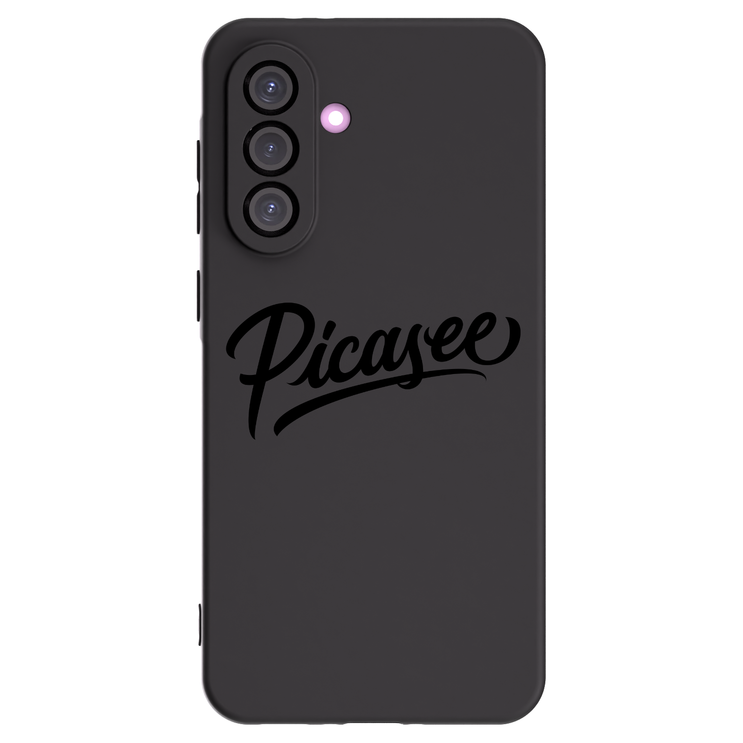 Picasee fekete szilikon tok az alábbi mobiltelefonokra Samsung Galaxy A36 5G - Picasee - old logo - black