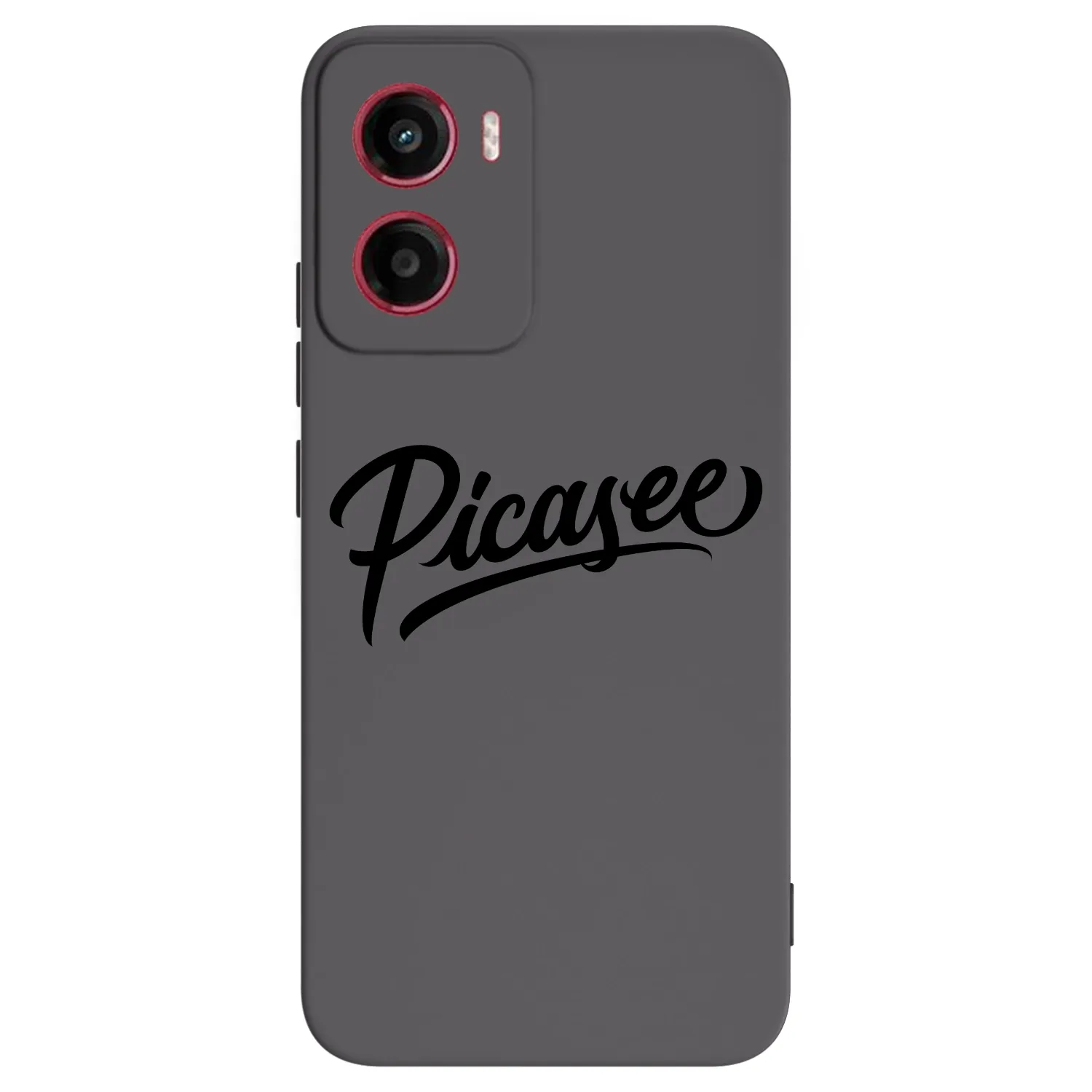Picasee fekete szilikon tok az alábbi mobiltelefonokra Motorola Moto G05 - Picasee - old logo - black