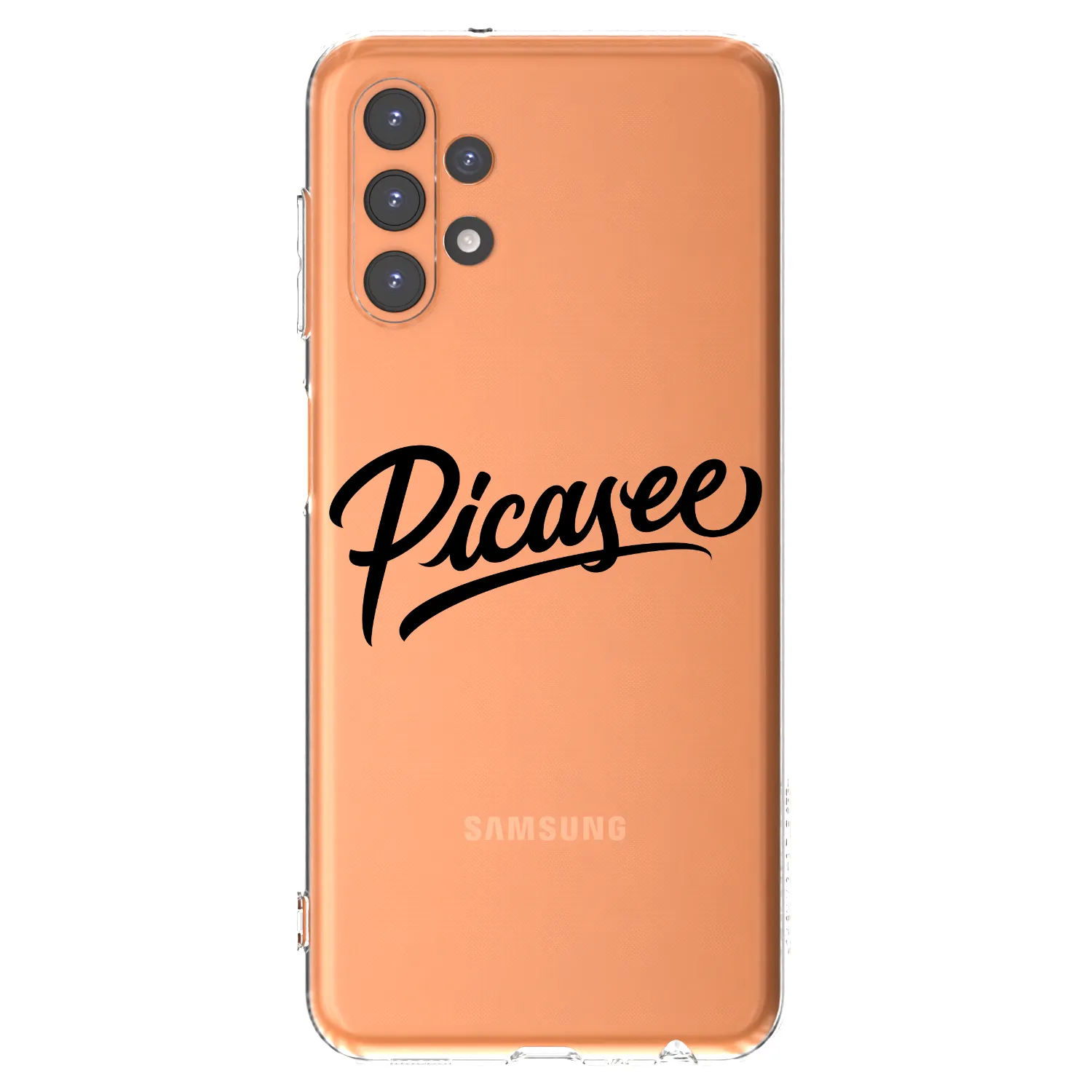 Picasee átlátszó szilikon tok az alábbi mobiltelefonokra Samsung Galaxy A13 5G - Picasee - old logo - black