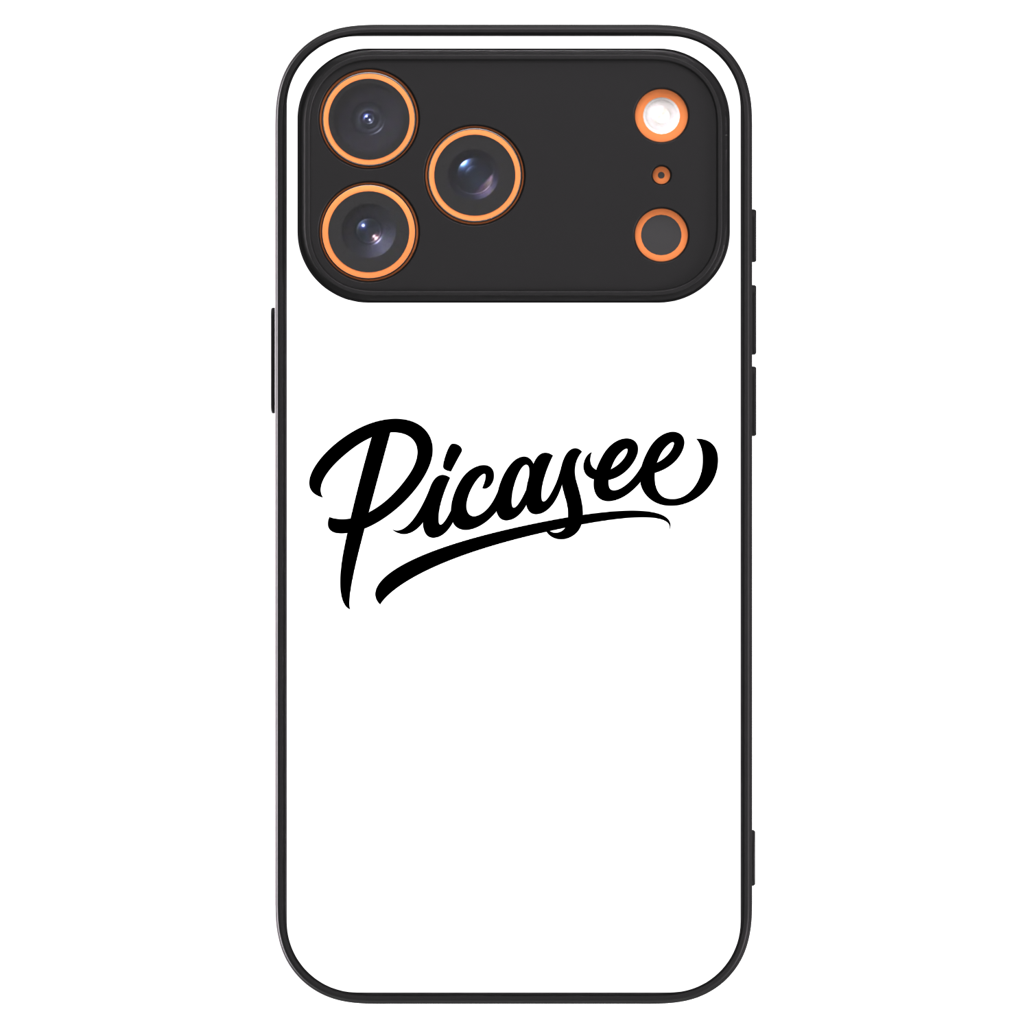 Picasee ULTIMATE CASE MagSafe Apple iPhone 17 Pro Max - készülékre - Picasee - old logo - black