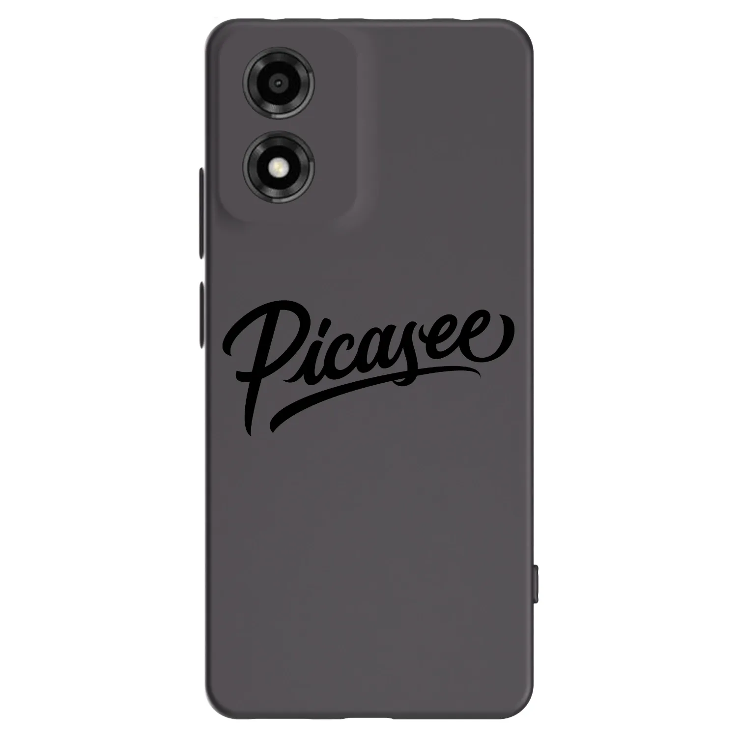 Picasee fekete szilikon tok az alábbi mobiltelefonokra Motorola Moto E14 - Picasee - old logo - black