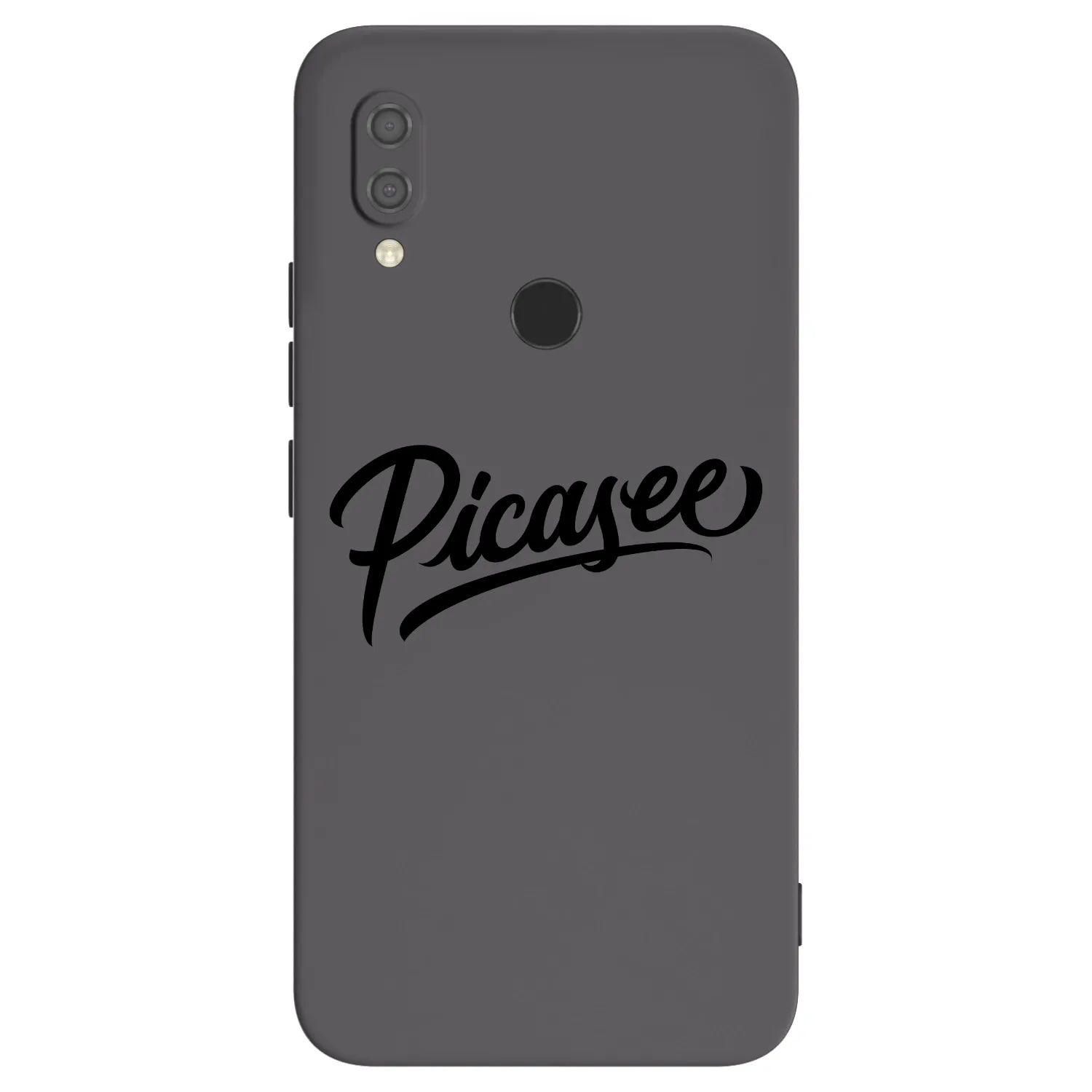 Picasee fekete szilikon tok az alábbi mobiltelefonokra Xiaomi Redmi 7 - Picasee - old logo - black