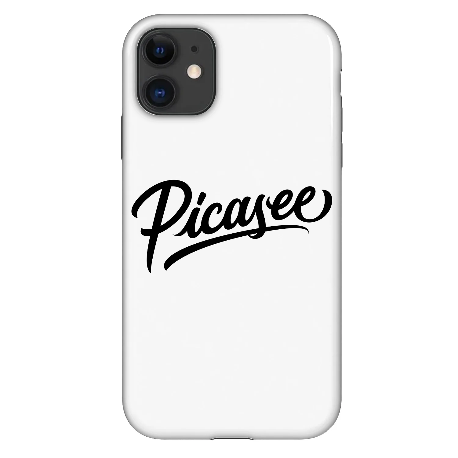 Picasee Fashion Case Apple iPhone 11 - Picasee - old logo - black