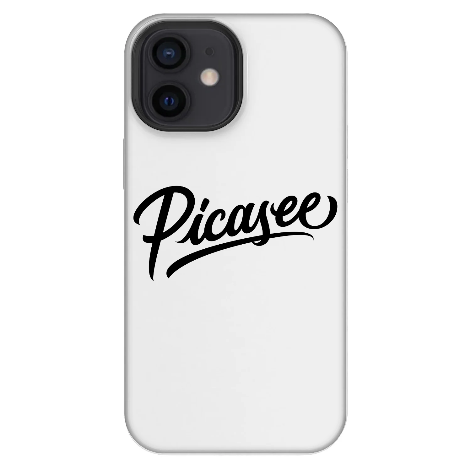 Picasee Fashion Case Apple iPhone 12 mini - Picasee - old logo - black