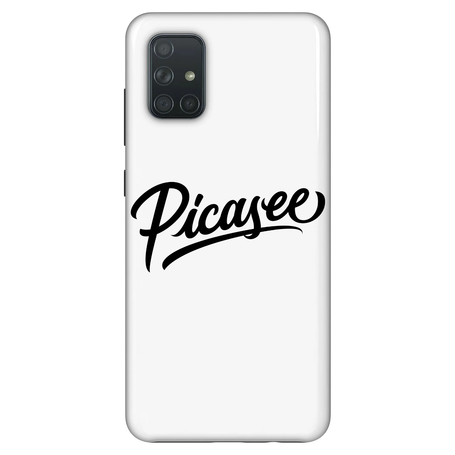 Picasee Fashion Case Samsung Galaxy A71 A715F - Picasee - old logo - black