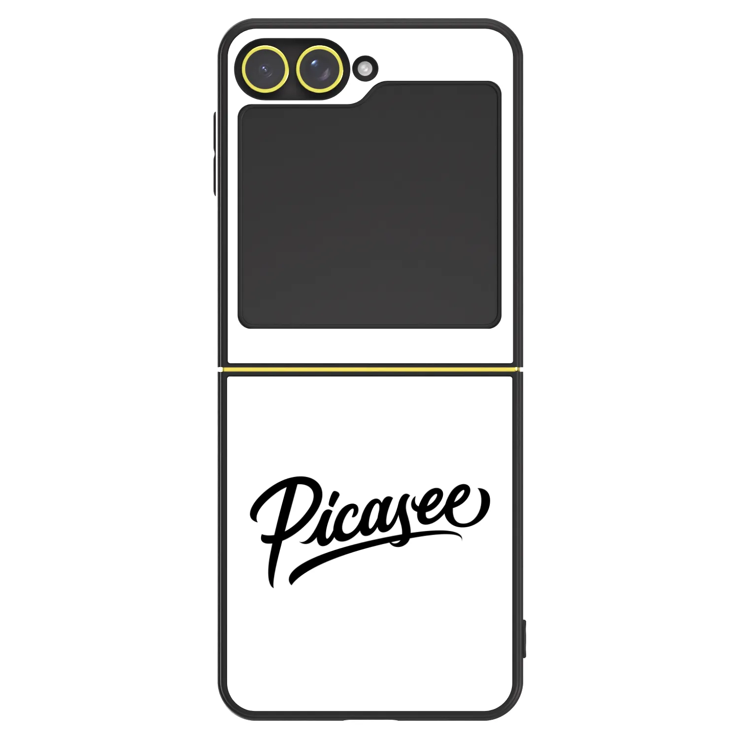 Picasee ULTIMATE CASE Samsung Galaxy Z Flip7 FE 5G - készülékre - Picasee - old logo - black