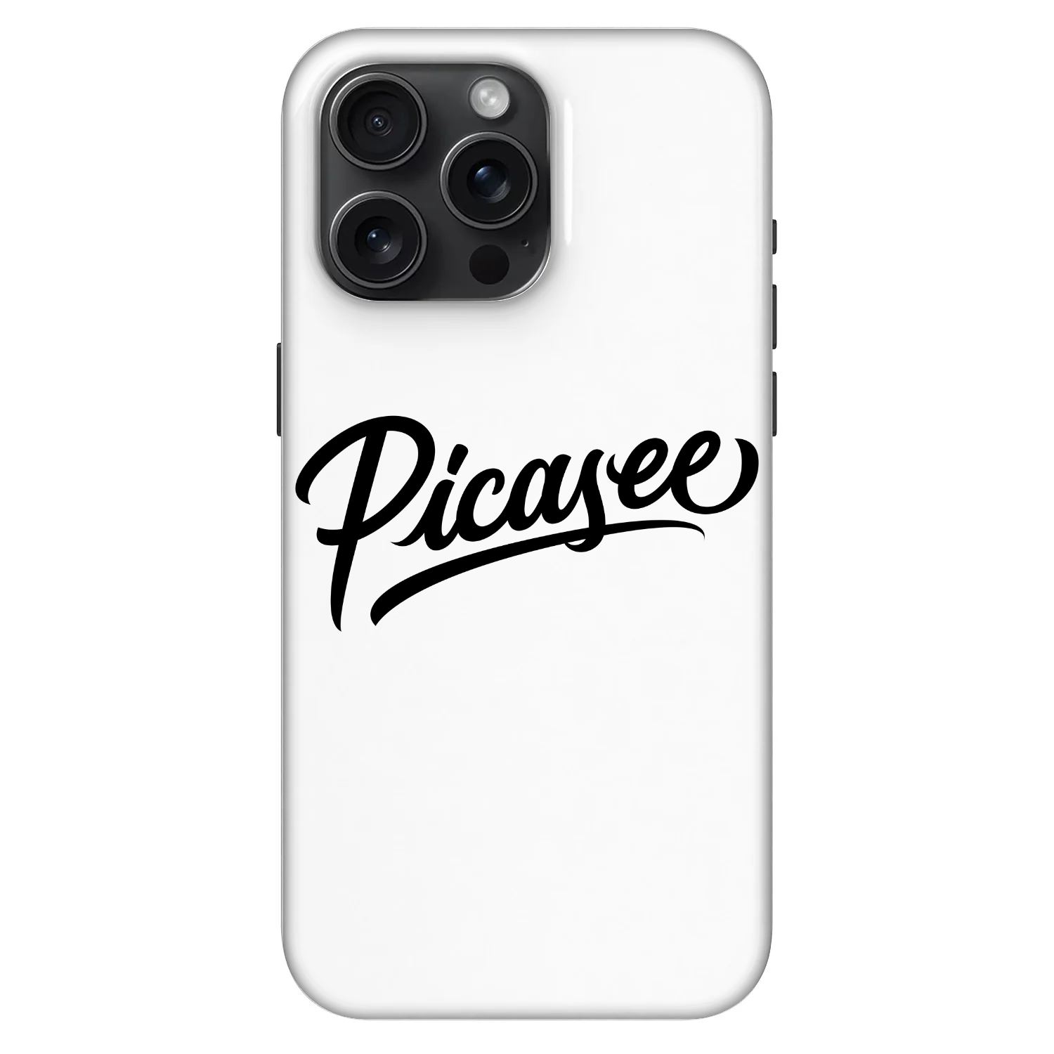 Picasee Fashion Case MagSafe Apple iPhone 15 Pro Max - Picasee - old logo - black
