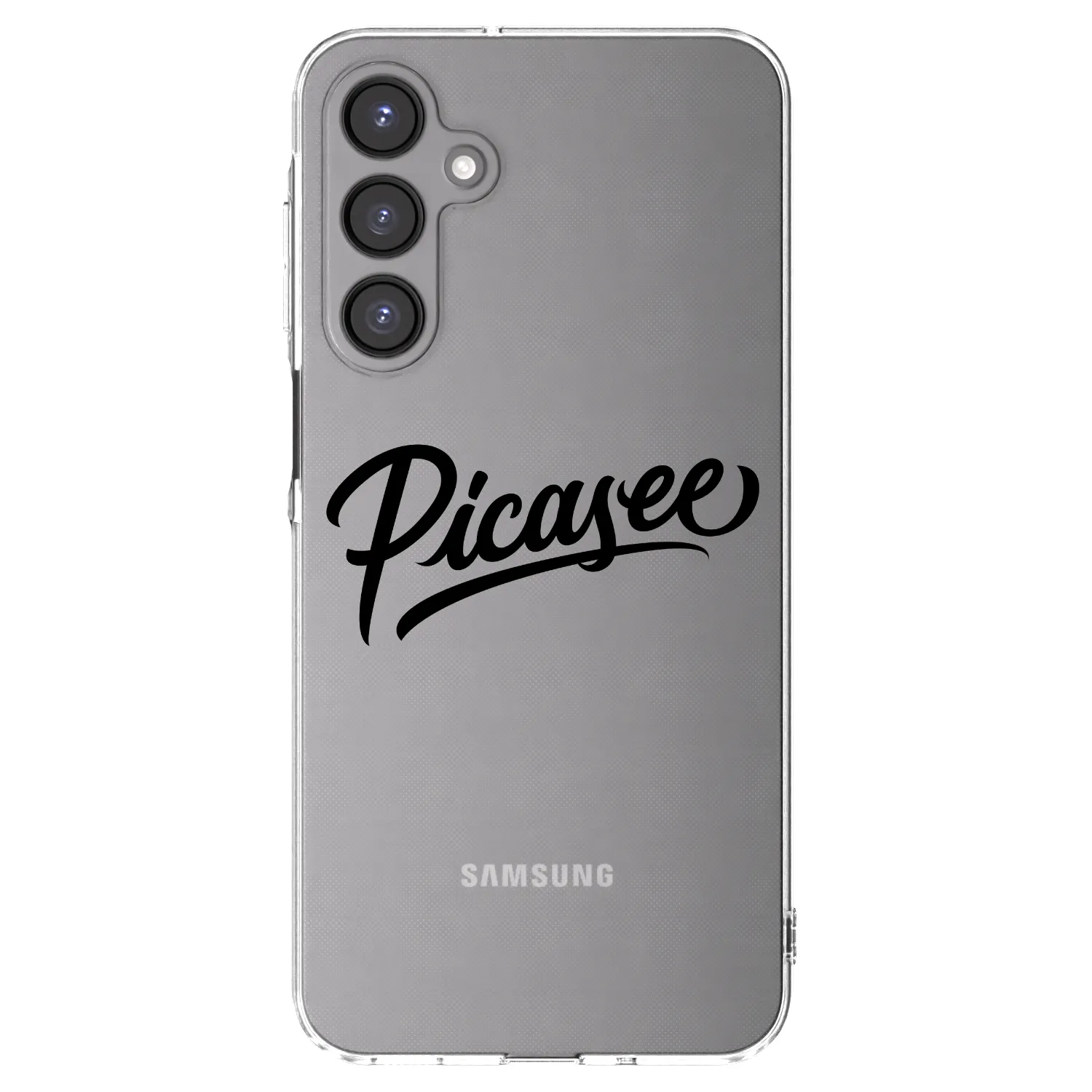 Picasee átlátszó szilikon tok az alábbi mobiltelefonokra Samsung Galaxy A16 4G - Picasee - old logo - black