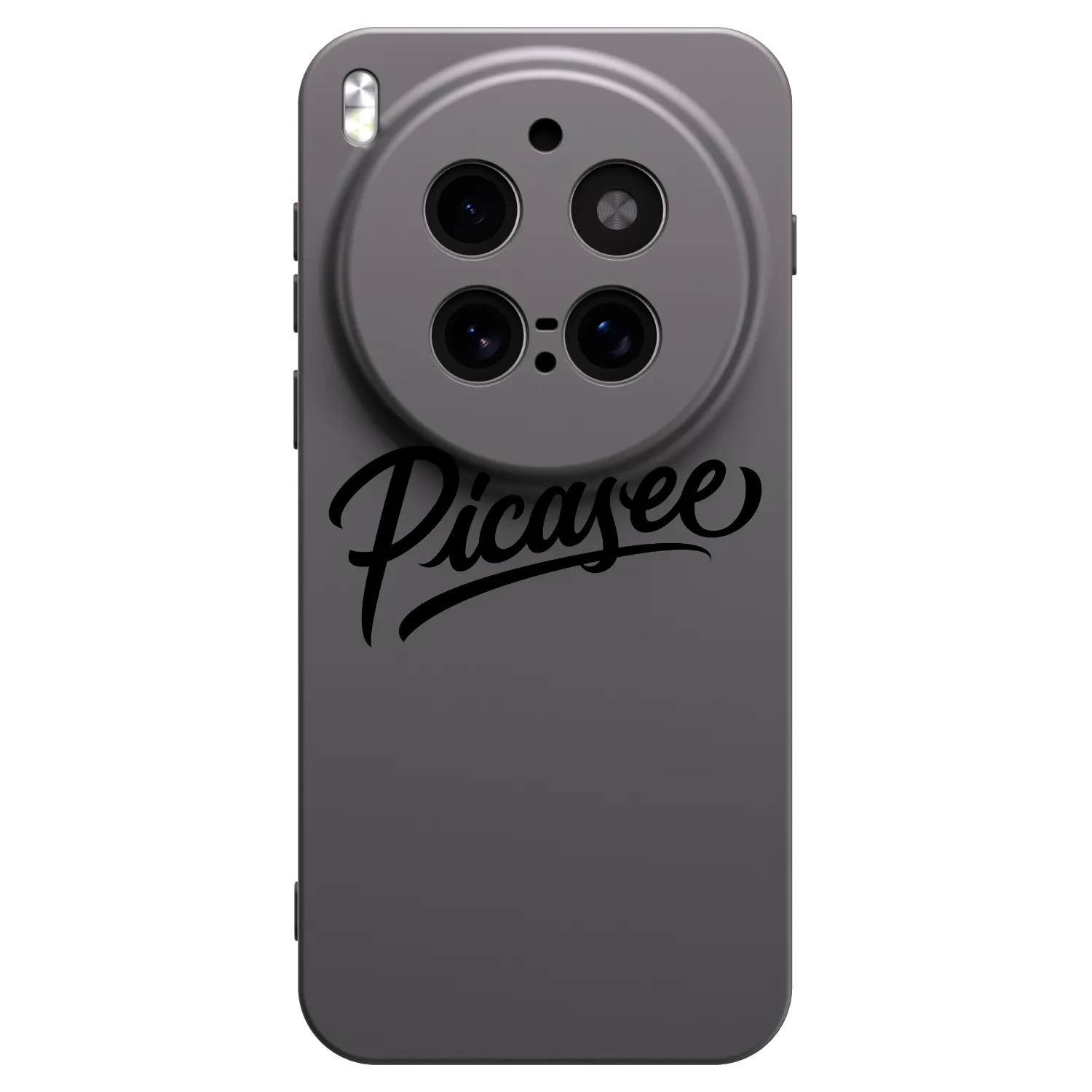Picasee fekete szilikon tok az alábbi mobiltelefonokra Vivo X300 Pro - Picasee - old logo - black