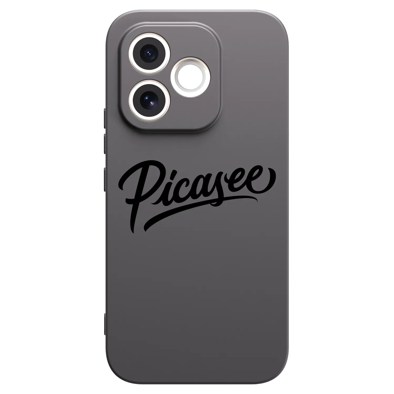 Picasee fekete szilikon tok az alábbi mobiltelefonokra Honor 600 Lite - Picasee - old logo - black