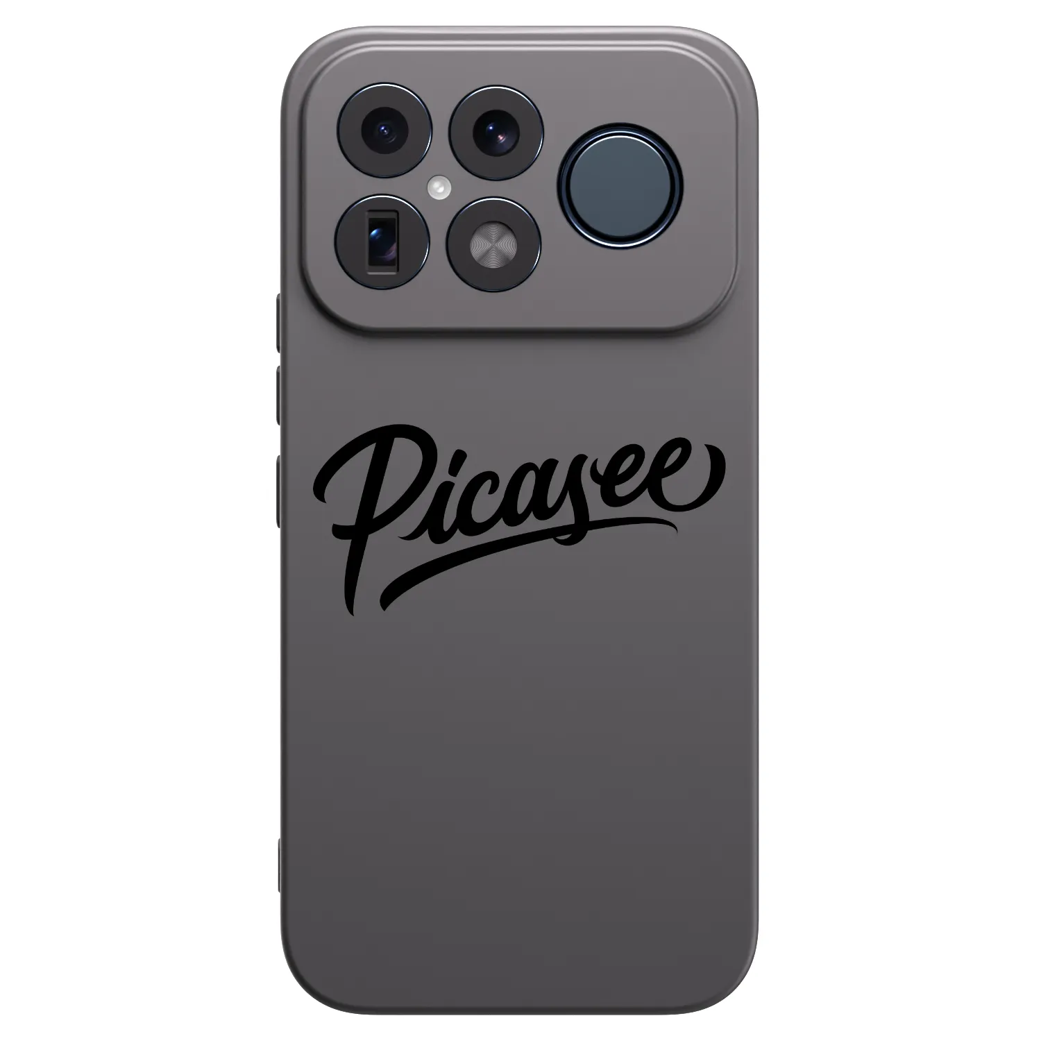 Picasee fekete szilikon tok az alábbi mobiltelefonokra Xiaomi Poco F8 Ultra - Picasee - old logo - black