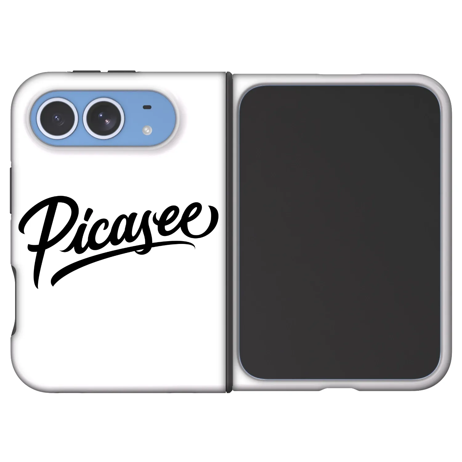 Picasee Fashion Case MagSafe Apple iPhone Duo - Picasee - old logo - black