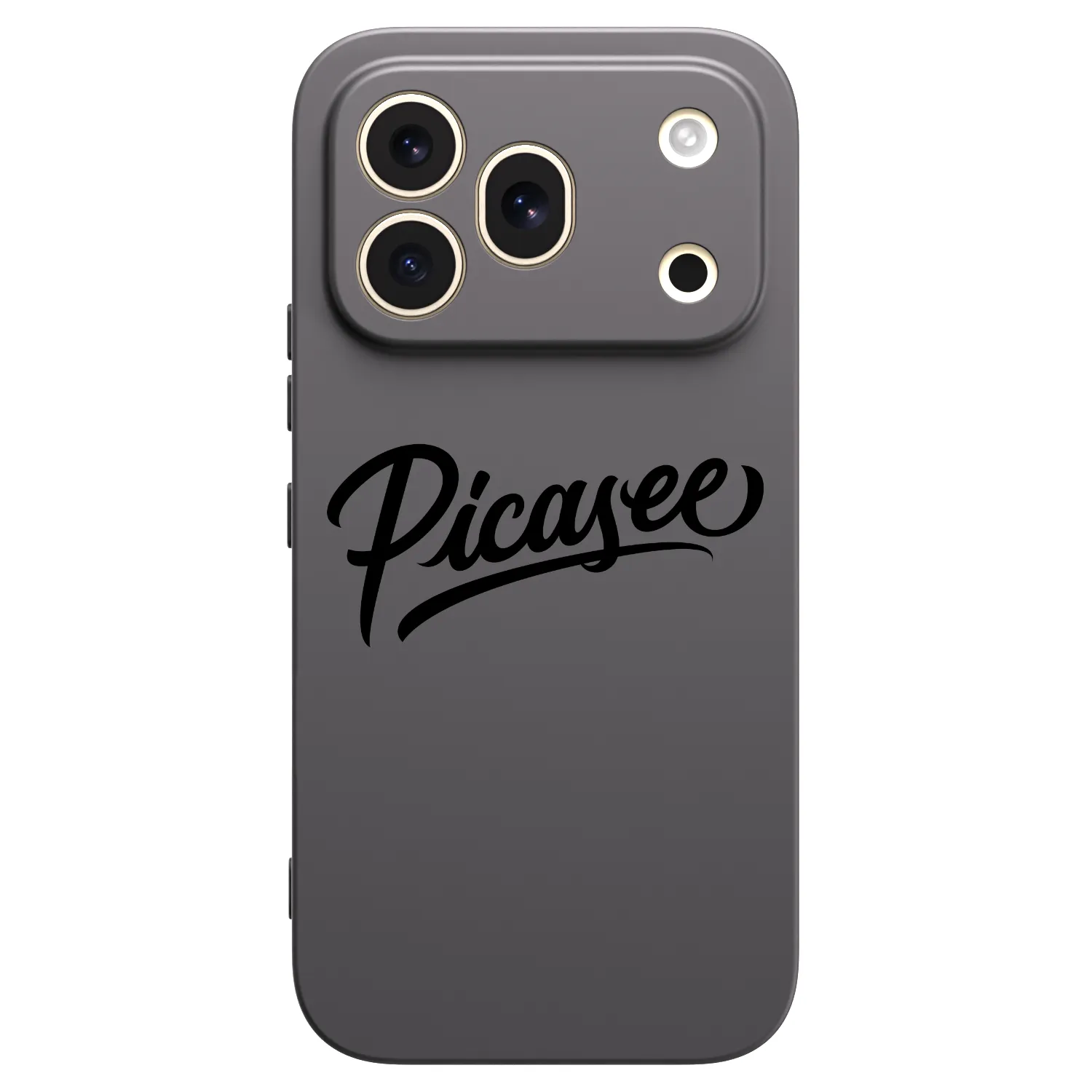 Picasee fekete szilikon tok az alábbi mobiltelefonokra Honor 600 Pro - Picasee - old logo - black