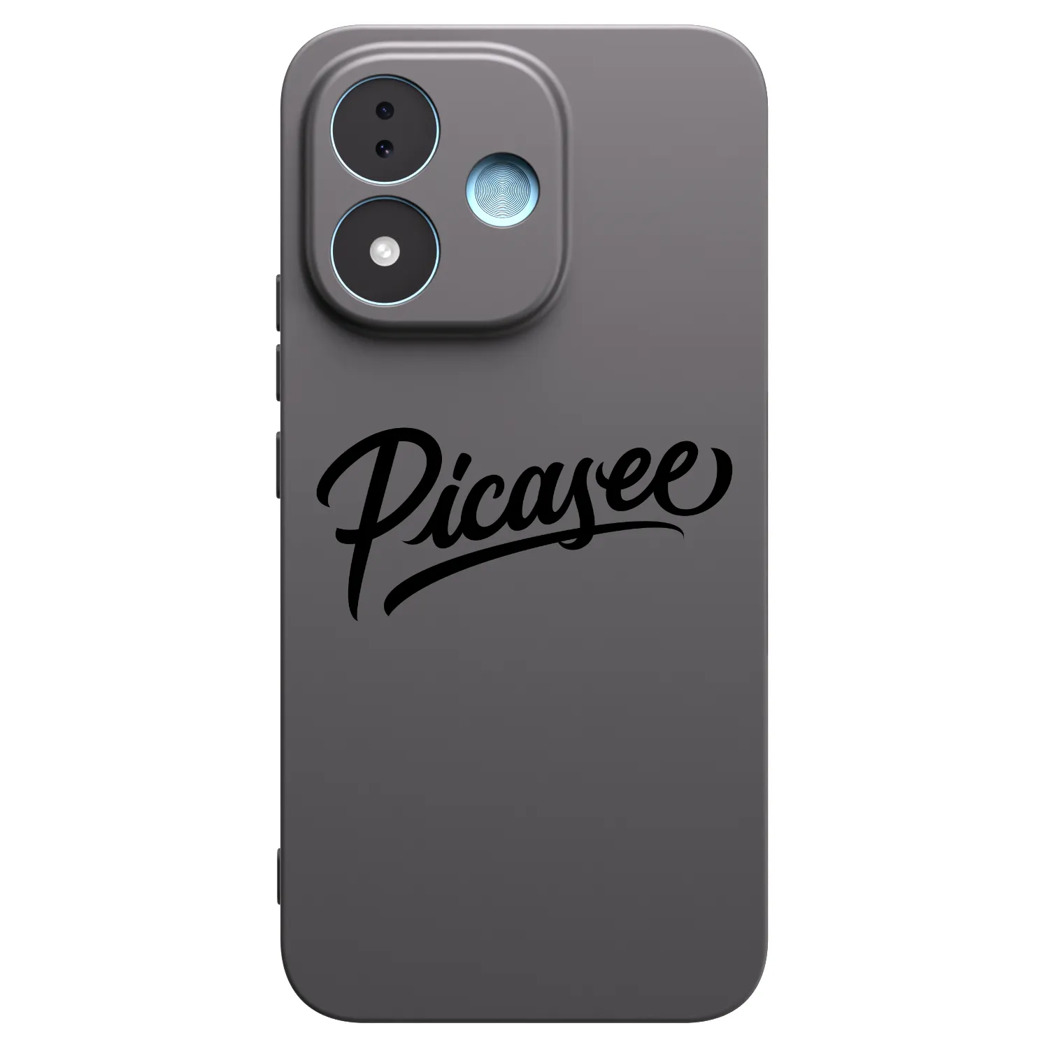 Picasee fekete szilikon tok az alábbi mobiltelefonokra Xiaomi Redmi Note 17 5G - Picasee - old logo - black