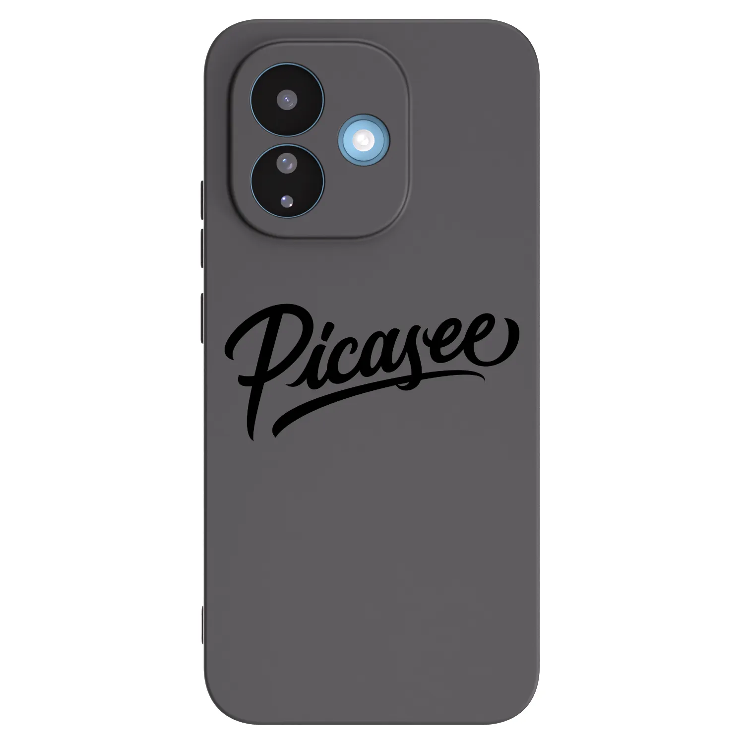 Picasee fekete szilikon tok az alábbi mobiltelefonokra Xiaomi Redmi Note 17 Pro 5G - Picasee - old logo - black