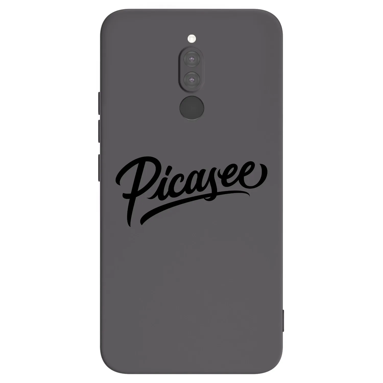 Picasee fekete szilikon tok az alábbi mobiltelefonokra Xiaomi Redmi 8 - Picasee - old logo - black