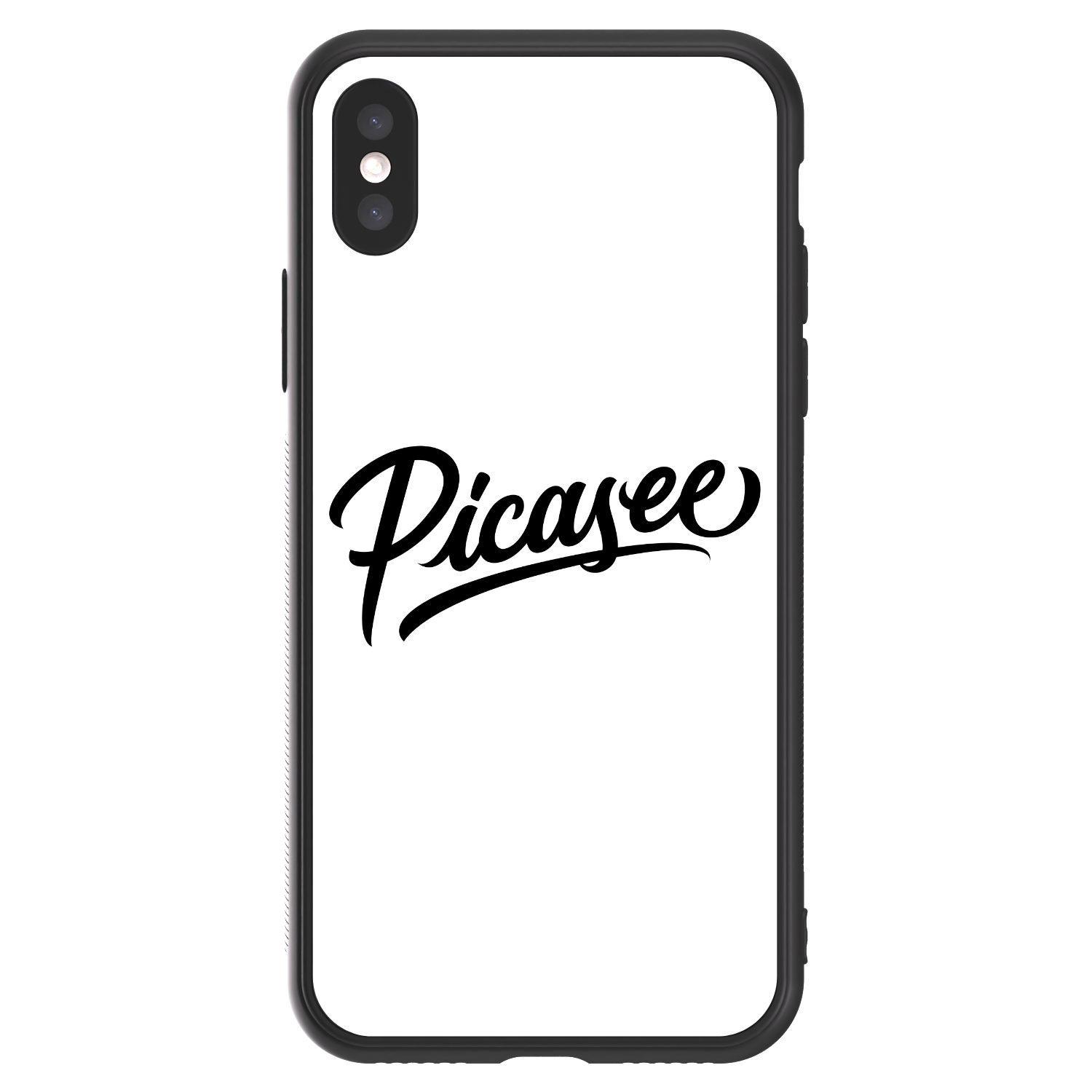 Picasee ULTIMATE CASE Apple iPhone X/XS - készülékre - Picasee - old logo - black