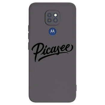 Tok az alábbi mobiltelefonokra Motorola Moto G9 Play - Picasee - old logo - black