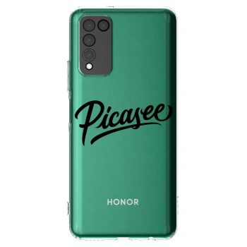 Picasee átlátszó szilikon tok az alábbi mobiltelefonokra Honor 10X Lite - Picasee - old logo - black