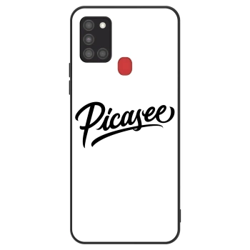 Szilikon tok erre a típusra Samsung Galaxy A21s - Picasee - old logo - black