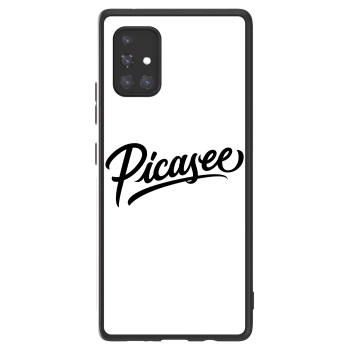Picasee ULTIMATE CASE Samsung Galaxy A71 A715F - készülékre - Picasee - old logo - black