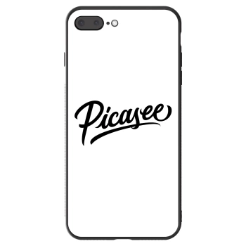 Szilikon tok erre a típusra Apple iPhone 7 Plus - Picasee - old logo - black