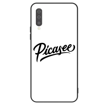 Szilikon tok erre a típusra Samsung Galaxy A50 A505F - Picasee - old logo - black