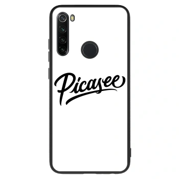 Szilikon tok erre a típusra Xiaomi Redmi Note 8 - Picasee - old logo - black