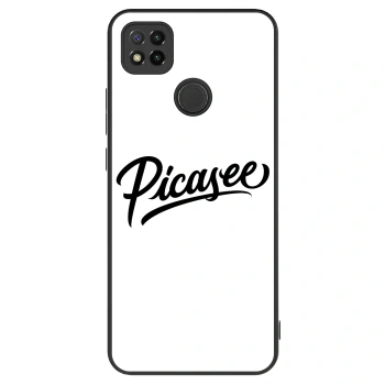Szilikon tok erre a típusra Xiaomi Redmi 9C - Picasee - old logo - black