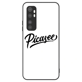 Szilikon tok erre a típusra Xiaomi Mi Note 10 Lite - Picasee - old logo - black