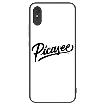 Szilikon tok erre a típusra Xiaomi Redmi 9A - Picasee - old logo - black