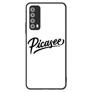 Szilikon tok erre a típusra Huawei P Smart 2021 - Picasee - old logo - black