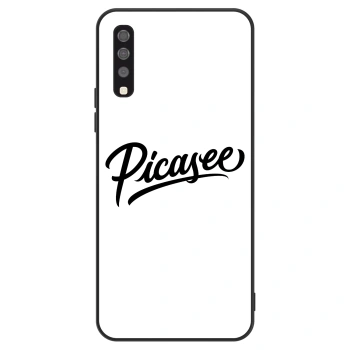 Szilikon tok erre a típusra Samsung Galaxy A70 A705F - Picasee - old logo - black