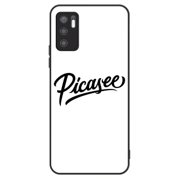 Szilikon tok erre a típusra Xiaomi Redmi Note 10 5G - Picasee - old logo - black