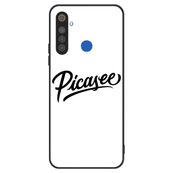 Szilikon tok erre a típusra Realme 5 - Picasee - old logo - black