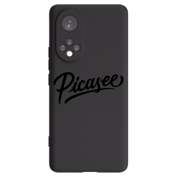 Picasee fekete szilikon tok az alábbi mobiltelefonokra Honor 50 5G - Picasee - old logo - black