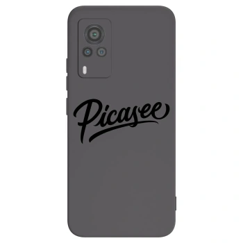 Tok az alábbi mobiltelefonokra Vivo X60 Pro 5G - Picasee - old logo - black