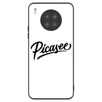 Szilikon tok erre a típusra Huawei Nova 8i - Picasee - old logo - black