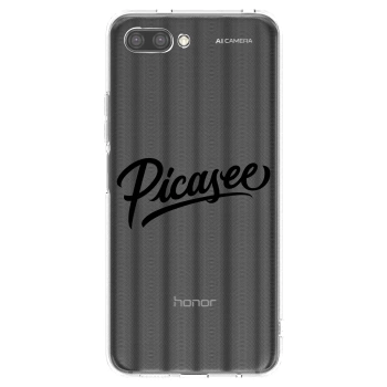 Tok az alábbi mobiltelefonokra Honor 10 - Picasee - old logo - black