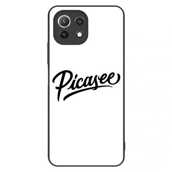 Szilikon tok erre a típusra Xiaomi 11 Lite 5G NE - Picasee - old logo - black