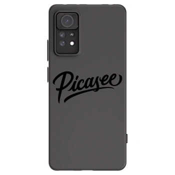 Picasee fekete szilikon tok az alábbi mobiltelefonokra Xiaomi Redmi Note 11 Pro 5G - Picasee - old logo - black