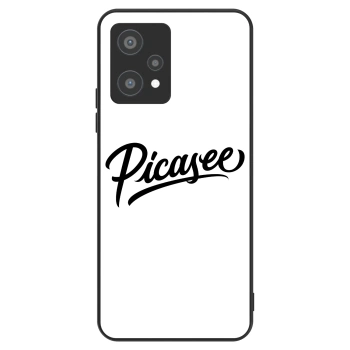 Szilikon tok erre a típusra Realme 9 Pro 5G - Picasee - old logo - black