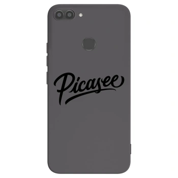 Tok az alábbi mobiltelefonokra Huawei P Smart - Picasee - old logo - black
